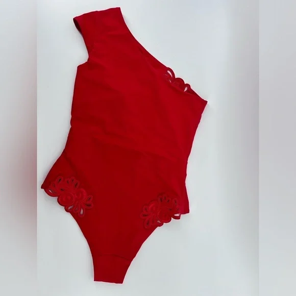 NWT Agent Provocateur Cilla Red Swimsuit Ibiza Size AP 2 US 4 Small - Picture 8 of 15